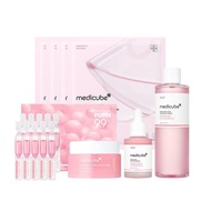 [medicube Official] PINK Salmon DNA SET | PDRN Pink Toner + PDRN Pink Peptide Serum + PDRN Pink One 