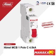 HIMEL Mcb 2 to 63 Ampere 2 to 63A 1 Phase Himel Original