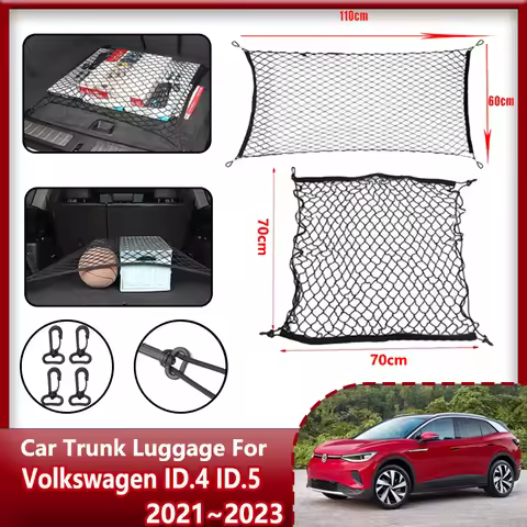 Car Trunk Net For Volkswagen ID.4 ID.5 Accessories VW ID4 ID5 2021 2022 2023 Car Luggages Fixed Carg