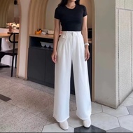 Dk - ORO PANTS KNIT - PREMIUM KNIT - Korean Style PANTS - Culottes Wanita