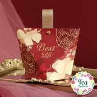 [10pcs ] Wedding Gift Box Door Gift Kahwin Paper Box Chocolate Biscuit Packaging Box 结婚满月礼物礼盒