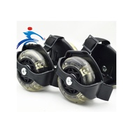 kasut roda kasut roda budak perempuan Adjustable Wheel Skate Shoes Hot Wheels Flashing Wheels Childr