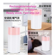 Rechargeable Diffuser Humidifier Wireless 400ml and  350ml for idefender inc 16k and Pure C+