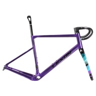 RYET Carbon Gravel Bike Frame Ultralight Disc Brake Off-Road Cyclocross Road Bike Frameset