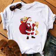 Funny T Shirt Hip Hop Christmas Costume Christmas Shirt Christmas Santa Claus T-Shirt Santa Claus Pr