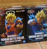 日本直送 DragonballZ Dokkan battle collab 悟空& 比達 figure