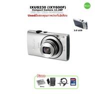 Canon IXY 600F IXUS 230 Powershot compact camera 14MP Full HD 8X zoom กล้องดิจิตอลคอมแพค แคนนอน Usedมือสองคุณภาพประกัน3เดือน