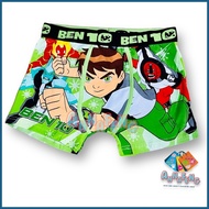 ◩ ┳ ➳ Benten Boxer Brief For Adult Ben10 Ben-10 Boxers Shorts Men Underwear 1pc