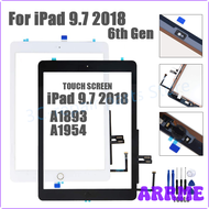 [ARRME] หน้าจอสัมผัสภายนอก LCD สำหรับ iPad 6 2018 6th Gen A1893 Ipad9.7ตัวเชื่อมดิจิไทเซอร์จอกระจกระ
