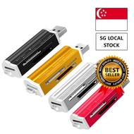 [SG FREE 🚚]Colorful all in 1 Memory SD Card Reader for Memory Stick Pro Duo Micro SD,T-Flash card re