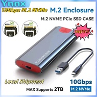 [Local Shipment] 10Gbps M.2 NVMe SATA SSD Enclosure Case Box Applied to M.2 NGFF NVMe PCIe SATA Encl