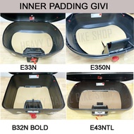 INNER PADDING GIVI/Back Box Pad