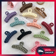 Gratis Ongkir - Jepit Rambut Korea / Dewasa Jedai Model Kepang / Jepit Motif Rantai Hair Claw Clip