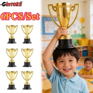6 Pcs/Set Children's Award Trophy Motivation Competition Trophy Gift Champion/ Award Trophy Children
