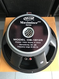 ดอกลำโพง18นิ้วโครงหล่อโอบอ้อม Maximizer OB-18125 1500W ว๊อย5นิ้ว
