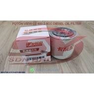 FOTON VIEW C2 493 2.8CC OIL FILTER (ORIGINAL)
