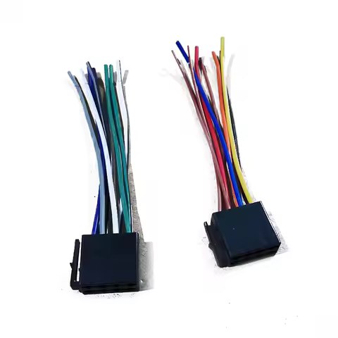 Universal Female ISO Wiring Harness Car Radio Adaptor Connector Wire Plug Kit VW Speaker CD Tailwire