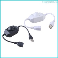 YIN USB Adjustable Switches Controller Connectors For LED Strips Light USB Fan