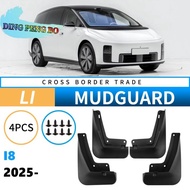 4pcs Black Mud Flaps For Leading ideal i8 2025 Mudflaps Splash Guards Mud Flap Front Rear Mudguards 