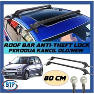 Portable Car Roof Rack Cargo Roof Carrier Luggage Anti Theft Cross Bicycle Roof Bar Kereta 80cm For 