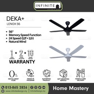 Deka+ LENOX 56 56" DC Motor Ceiling Fan / Kipas Siling