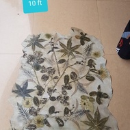 Terlaris Kulit kambing Ecoprint lembaran model 1