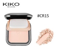 KIKO MILANO - 防曬乾濕兩用粉餅蜜粉餅 (CR15 象牙白色) 12克，控油皮乾定妝粉持久補妝遮瑕散粉 KIKO MILANO (平行進口)70495