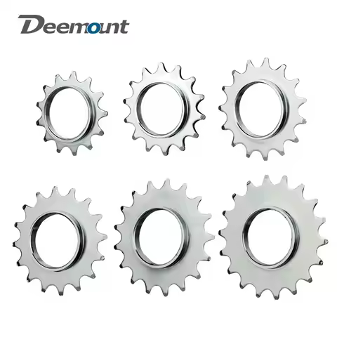 Deemount 13T/14T/15T/16T/17T/18T Fixed Gear One Speed Bicycle Wheel Cogs Sprocket & Lockring For Fix