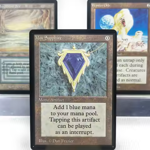 Beta NORMAL2-Ⅰ03 Tcg cards proxy magic the Copper Tablet Winter Orb mox sapphire underground sea Man