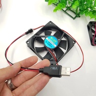5V USB cooling fan in many sizes 4CM 5CM 6CM 7CM 8CM 9CM 12CM 5V fan for wifi TVbox game devices
