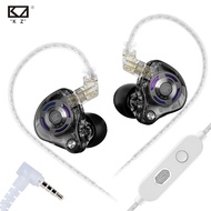 KZ Gale Headphone HiFi Super-linear Drivers Dual-mic Music Earbud Wired In-ear Monitor IEM Clear Sou