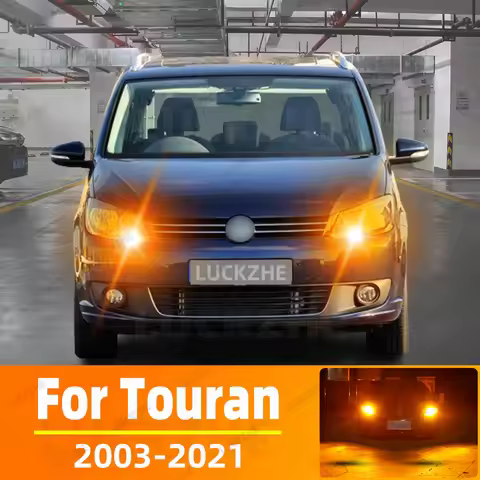 2×Car LED Turn Signal Direction Indicator Lamp Lights Bulbs Amber Front/Rear For Volkswagen VW Toura