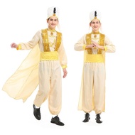 Cosplay Aladdin Lamp Prince Aladdin Prince Costume Outfit Adult Set Halloween