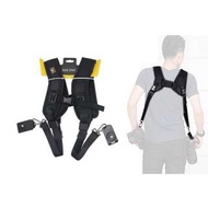 【SCREENSHOP】全新 减震减壓 單反 數碼相機 相機 雙機 雙肩 肩帶 背带 相機帶 Quick-Adjuster Camera Reduced Pressure DSRL M43 Backp