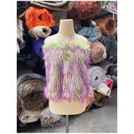 Faux fur tube top - fur tube top by carpet furbdg