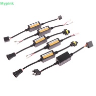 Mypink LED Canbus Decoder Car Headlights Error Free Resistor H1 H3 H4 H7 H9 H11 Adapter Warning Canc