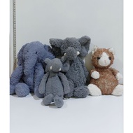 Package of 4 pcs original Fuddlewuddle elephant Jellycat London dolls