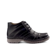 Fransisca Renaldy Sepatu Boots Pria Size 39-44 Shoes Anti Slip M.JG 01 Black