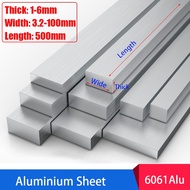 6061 Aluminium Alloy Rectangular Flat Bar Aluminium Strip Aluminium Plate Suit For Machining & Cutti