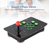 Honglai8 USB Arcade Fighting Joy stick Controller  Fight Stick Game Console No Delay for PC Computer