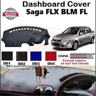Proton Saga BLM/FLX/FL Car Dashboard Cover Anti Slip Kain / Leather Kualiti 1pcs Accessories Automot