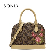 Bonia Monogram Satchel Bag 801533-007