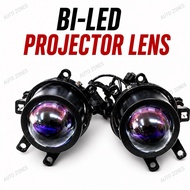Fog Lamp Projector LED High/Low Beam Projector Lens Car Driving Lamps  For Toyota Honda Nissan