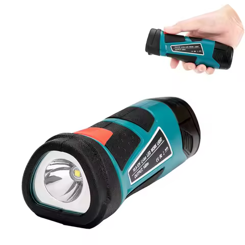 For BOSCH 3W 10.8V-12V Handheld LED Light Lithium Rechargeable Lamps Flashlight (NO Battery,NO Charg