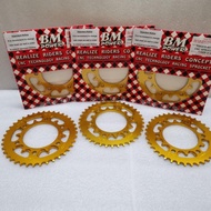 ( Y15 / Y16 ) ( 6 lobang ) BM power R1 CNC  alloy sprocket spoket 415H 37 / 38/ 39/ 40/ 41/42T