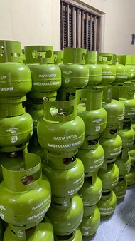 Tabung gas 3kg Tanpa isi Asli Pertamina || Tabung Kosong hijau melon || Tidak asli jaminan uang kemb