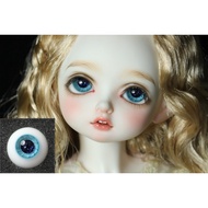 [YH] bjd Premium Glass Eyeballs/D07 Lake Blue 14mm16mm18mm Small Rainbow Film