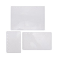 (QUBI) A7/A6/A5 Notebook Shape Silicone Mold DIY Resin Book Mold Crystal Epoxy Silicome Mold Transparent Book