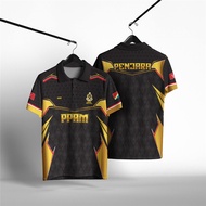 34b39 high-quality unisex pprm polo shirt jersery malaysia penjara 3D print shirts Short sleeve can 
