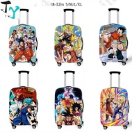 Dragon Ball Trolley Case Scratch-Resistant Protective Cover Luggage Protective Cover Elastic Thickened Luggage Cover Luggage Cover Protective Cover Dust Cover Luggage Suitcase